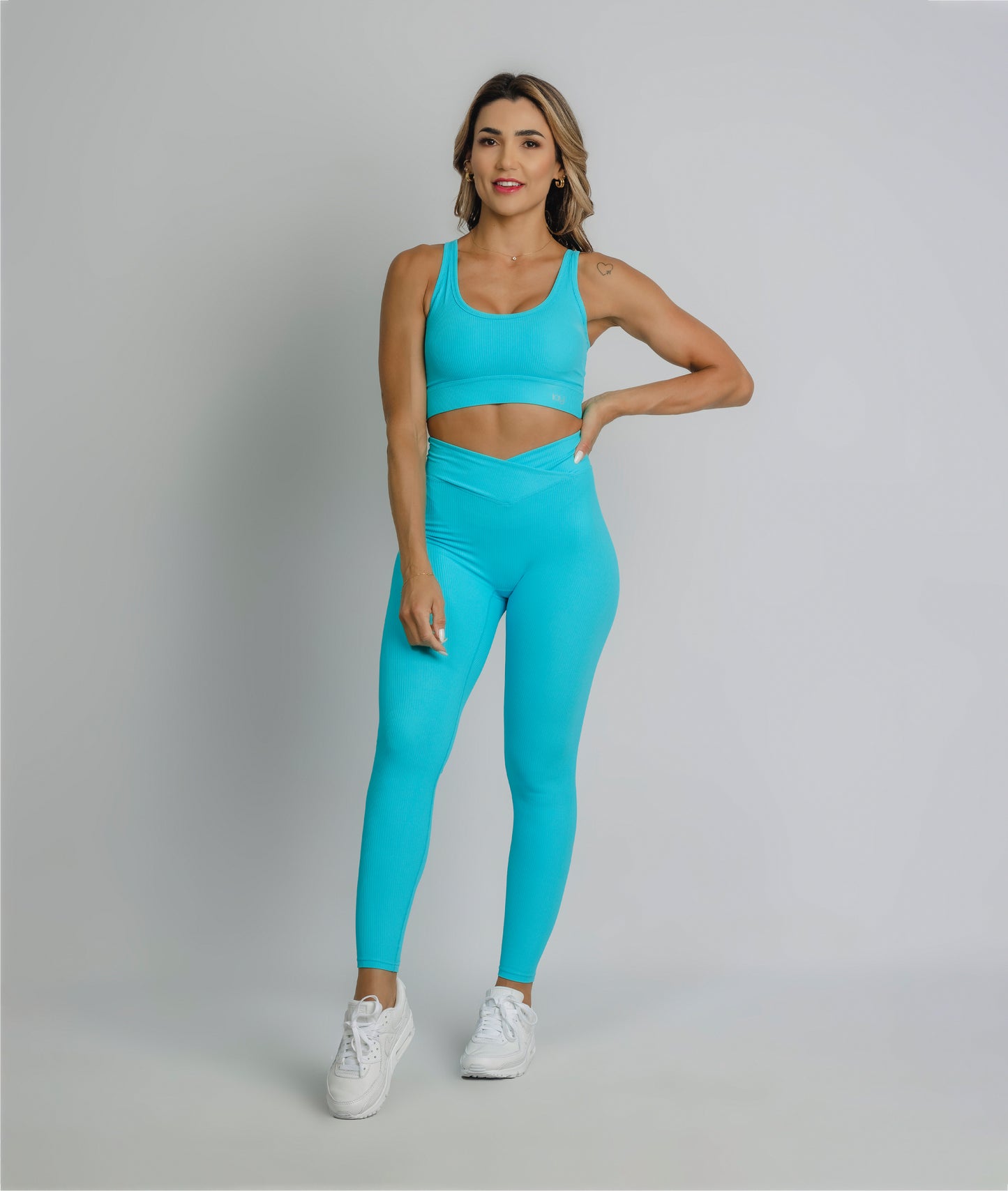 Gifted Legging Turquoise Blue