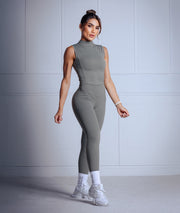 Gentle High Neck Tank Top