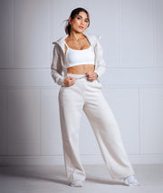 Cozy Hoodie Cropped Jacket