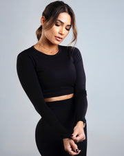 Purpose Backless Long Sleeve