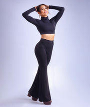 Dominant Long Sleeve High Neck