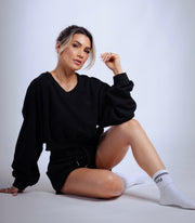 Calm Cropped Sweater